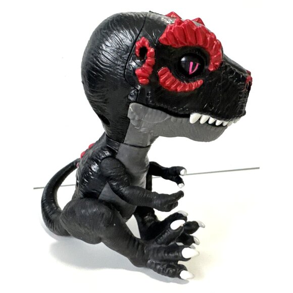 Untamed Fingerlings WowWee Jurassic World Dinosaur Figure Infrared T-Rex - Picture 1 of 4